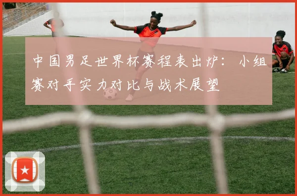 中国男足世界杯赛程表出炉:小组赛对手实力对比与战术展望